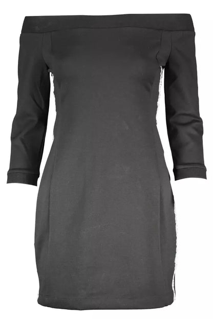 Calvin Klein Schwarzes Polyester Frauenkleid