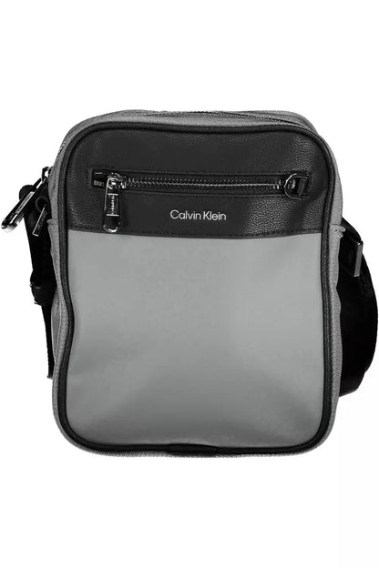 Calvin Klein Graue Polyester Männer Umhängetasche