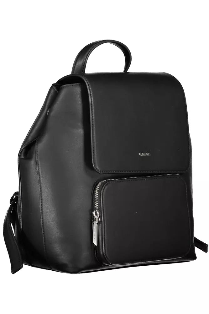 Calvin Klein Schwarzer Polyester-Rucksack für Frauen