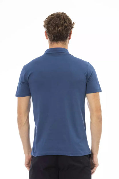 Baldinini Trend Blau Baumwolle Männer Polo