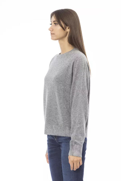 Baldinini Trend "Grauer Wollpullover für Frauen"