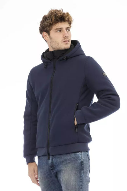 Baldinini Trend Blaue Polyester Herren Jacke