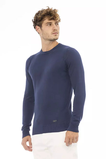 Baldinini Trend Blauer Modal-Pullover für Männer