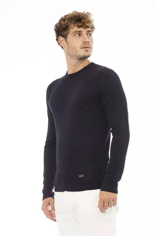 Baldinini Trend Blauer Modal-Pullover für Männer