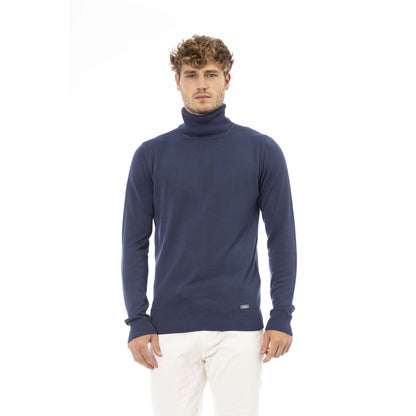 Baldinini Trend Blauer Modal-Pullover für Männer