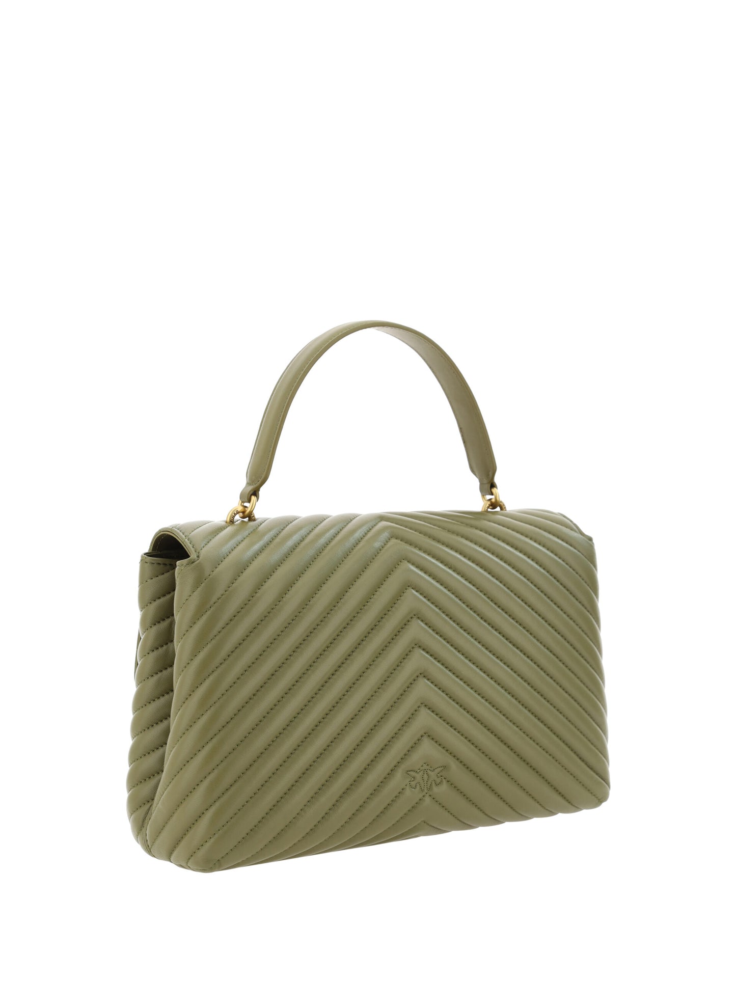 PINKO Emerald Elegance Kalbsleder Handtasche