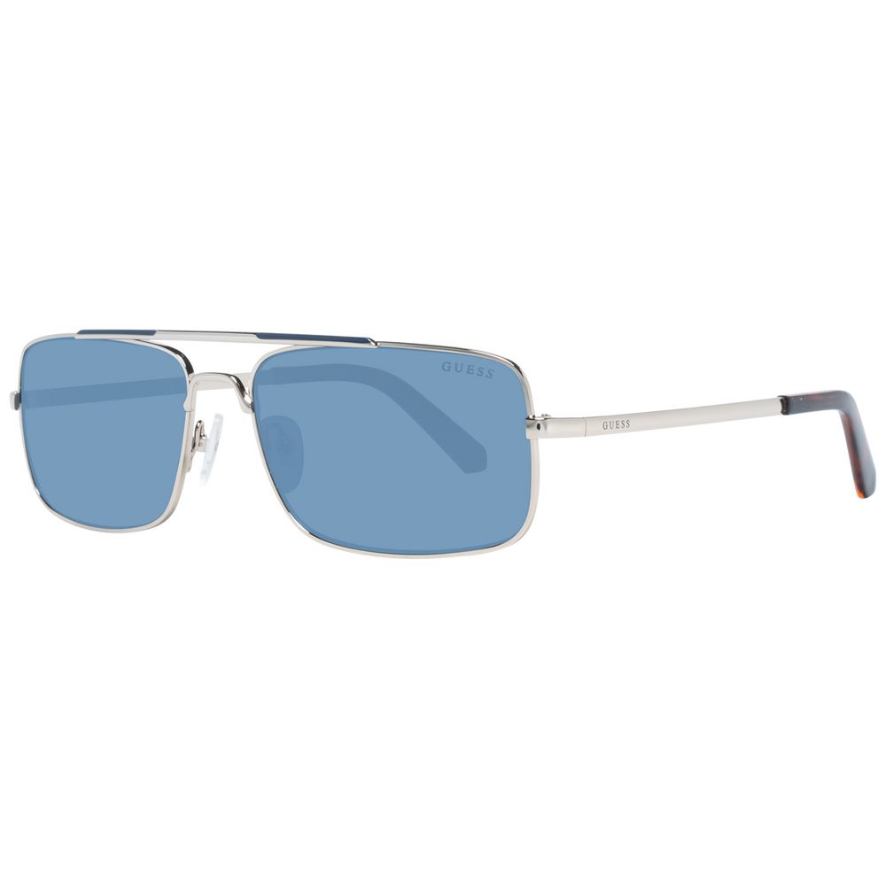 Guess Silberne Männer-Sonnenbrille