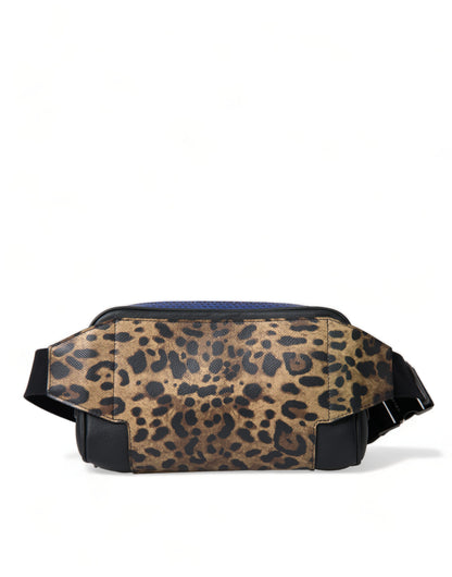 Dolce & Gabbana Exotische Leopardenleder-Gürteltasche