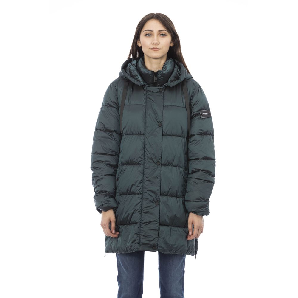 Baldinini Trend Grüne Polyester Damen Jacke