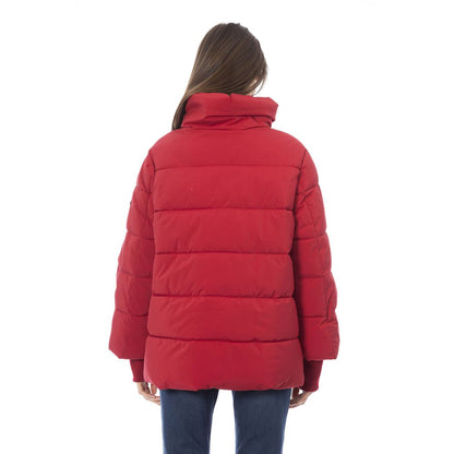 Baldinini Trend Rote Polyamid Damen Jacke