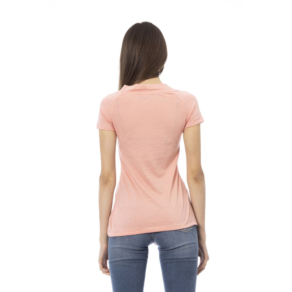 Trussardi Action Rosa Baumwolle Damen Top