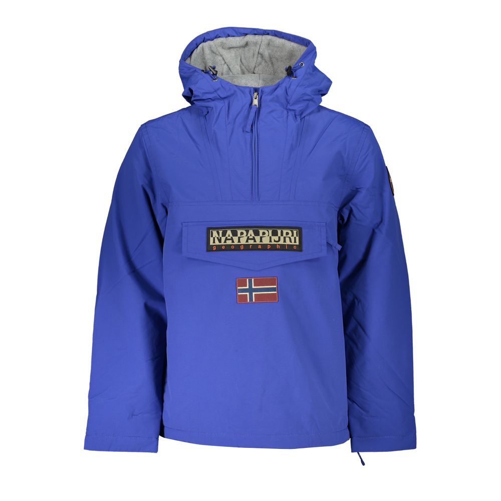 Napapijri Blaue Polyamid Herren Jacke