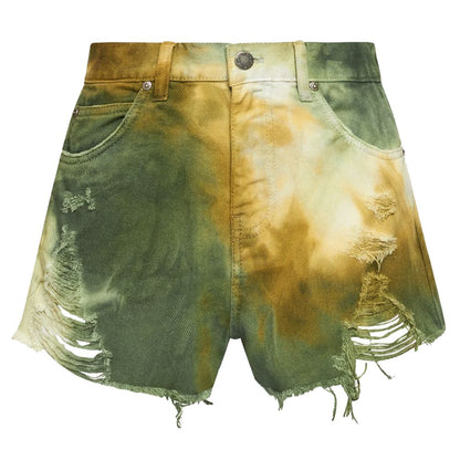 PINKO Militärgrün Baumwolle Frauen Shorts