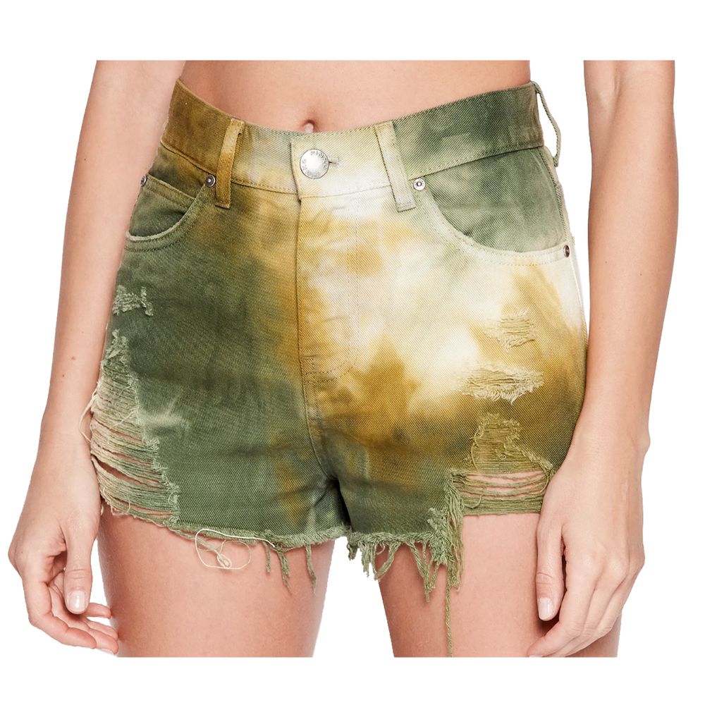 PINKO Militärgrün Baumwolle Frauen Shorts