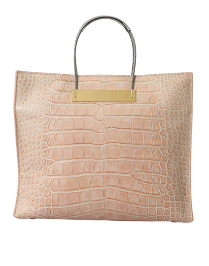 Balenciaga Alligatorleder Chic Pink Tote Bag