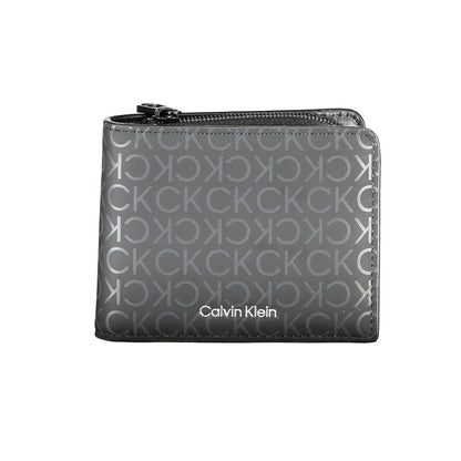 Calvin Klein Schwarzes Polyester Portemonnaie