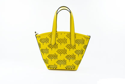 Michael Kors Kimber Small Daffodil Leder 2-in-1 Zip Tote Messenger Bag Geldbörse