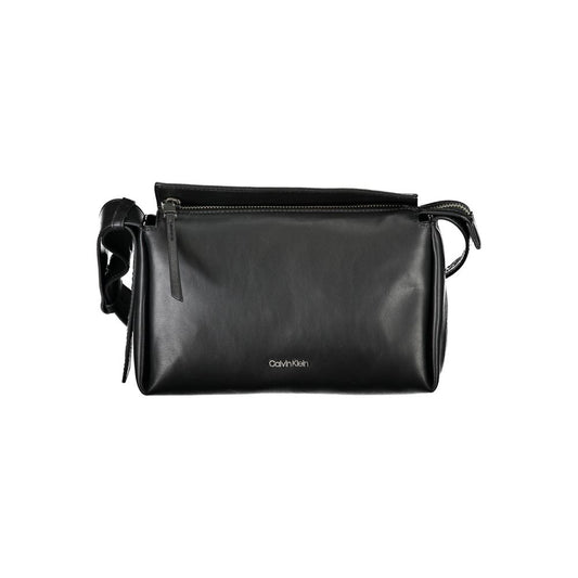 Calvin Klein Schwarze Polyester Handtasche