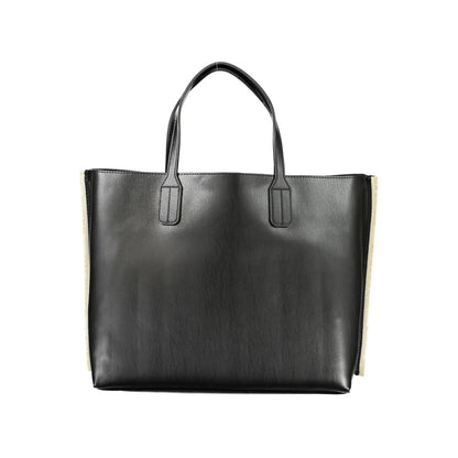 Tommy Hilfiger Schwarze Polyethylen-Handtasche