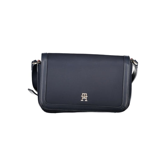 Tommy Hilfiger Blaue Polyester-Handtasche