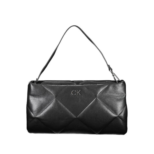 Calvin Klein Schwarze Polyester Handtasche