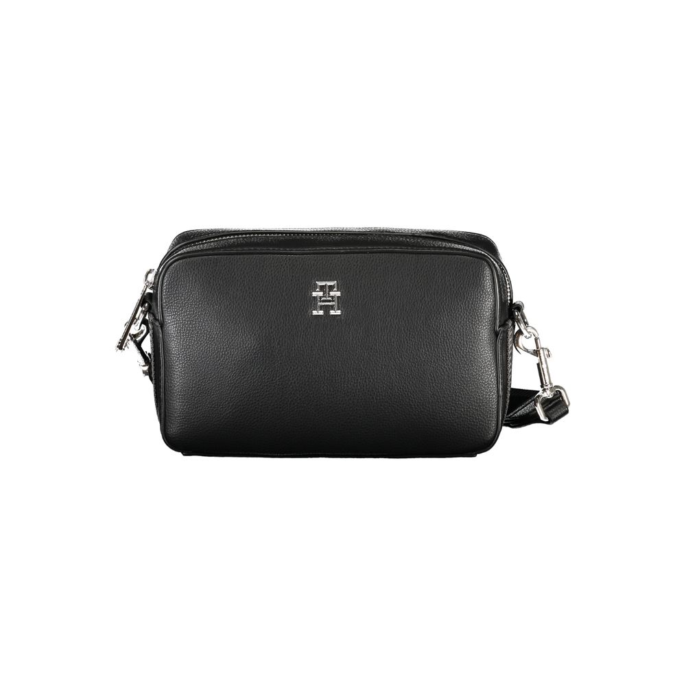 Tommy Hilfiger Schwarze Polyester Handtasche