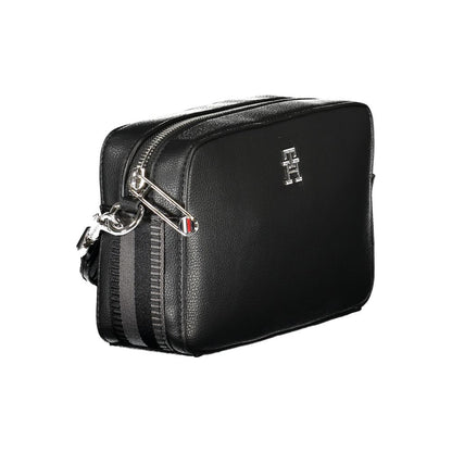 Tommy Hilfiger Schwarze Polyester Handtasche