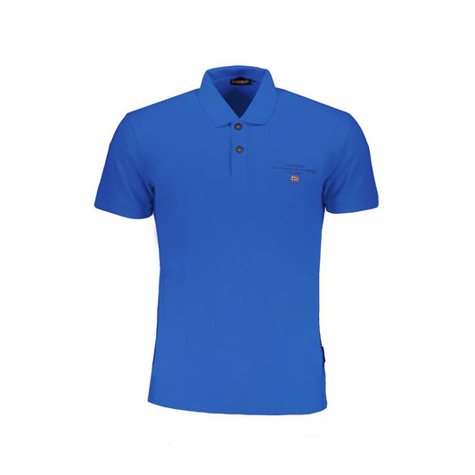 Napapijri Blaues Baumwoll-Poloshirt (Kopie)