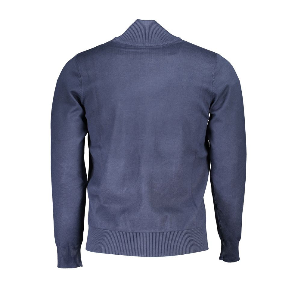 U.S. Grand Polo Blauer Nylon-Pullover