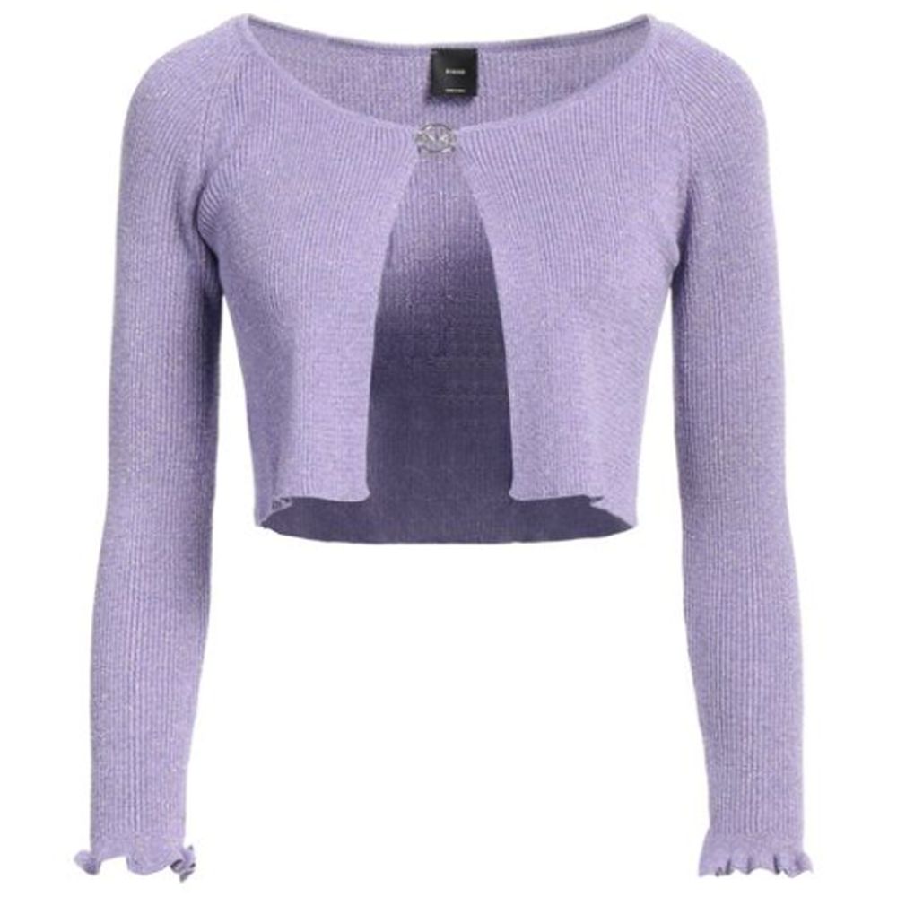 PINKO Lila Viskose Pullover