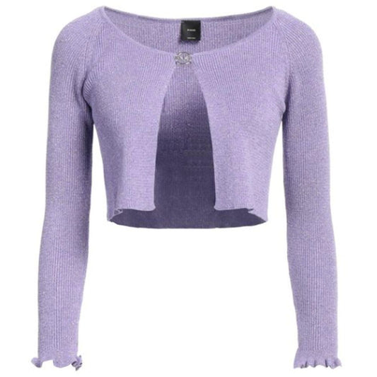 PINKO Lila Viskose Pullover