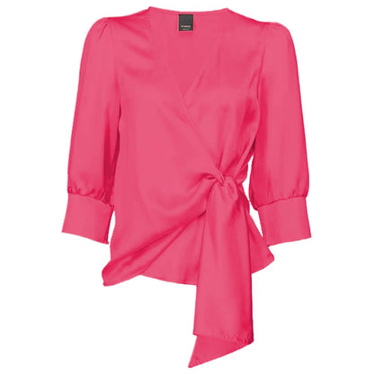 PINKO Fuchsia Polyester Pullover