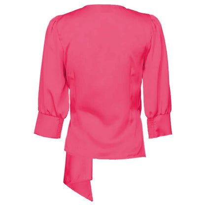 PINKO Fuchsia Polyester Pullover