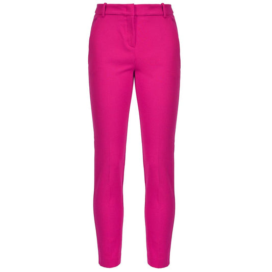 PINKO Fuchsia Viskose Jeans & Hose