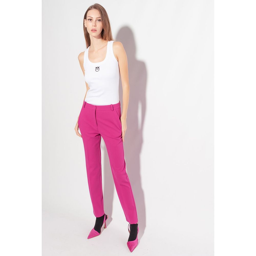 PINKO Fuchsia Viskose Jeans & Hose