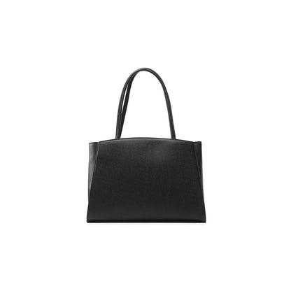 Plein Sport Elegantes Silber-Logo Eco-Leder Shopper