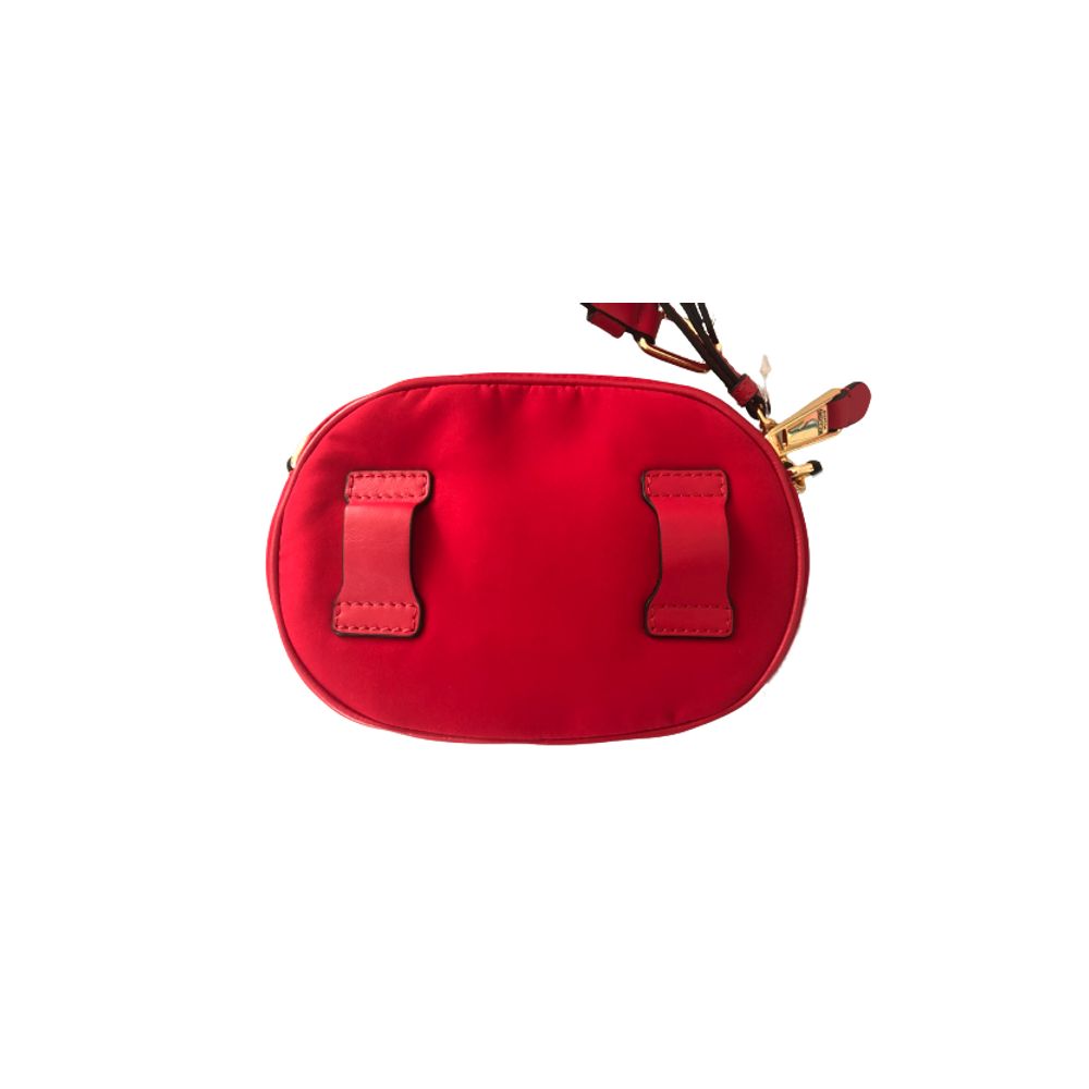 Moschino Couture Schicke bestickte Nylon-Gürteltasche