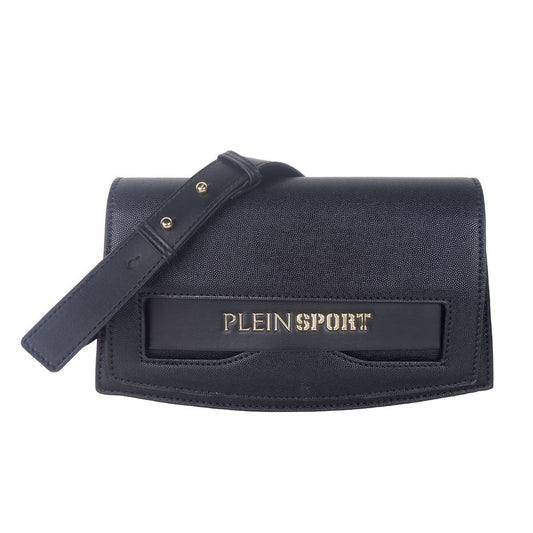 Plein Sport Schwarz Polyethylen Frauen Crossbody Tasche