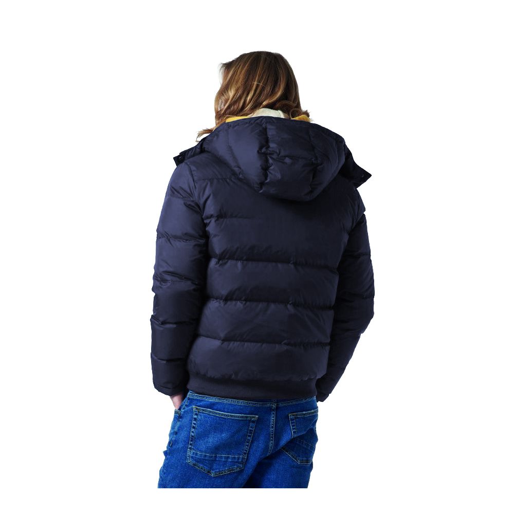 La Martina Blaue Nylon Herren Jacke