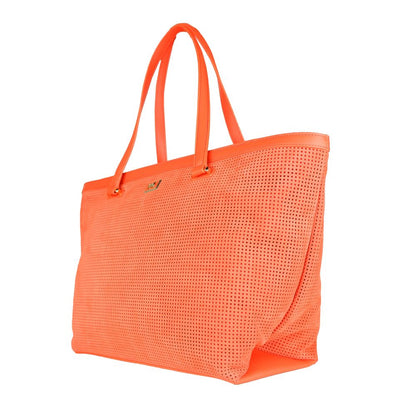 Cavalli Class Orange Kalbsleder Damen Handtasche