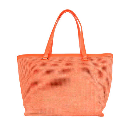 Cavalli Class Orange Kalbsleder Damen Handtasche