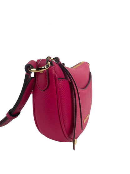 Michael Kors Dover Small Pink Half Moon Crossbody Bag Geldbörse