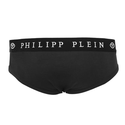 Philipp Plein Schwarz Baumwolle Männer Boxer Short Pack