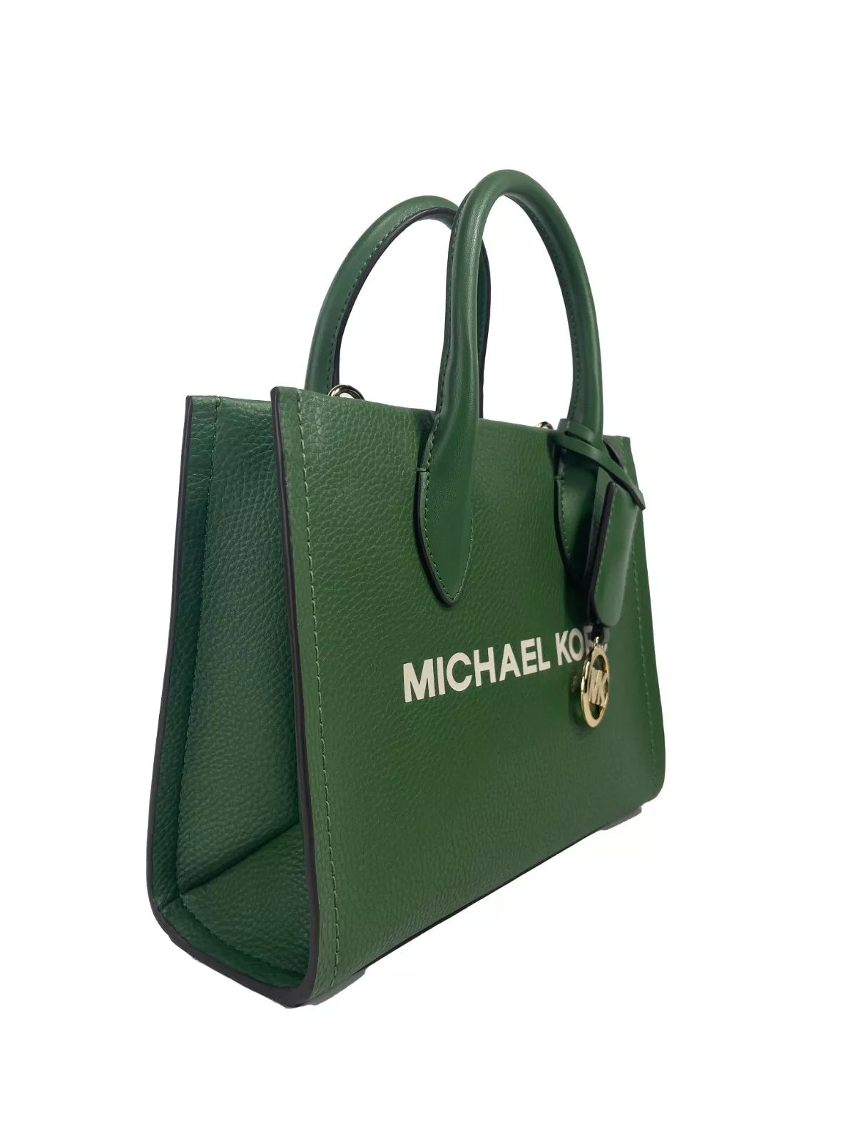 Michael Kors Mirella Kleine Shopper-Tasche mit Reißverschluss aus Leder