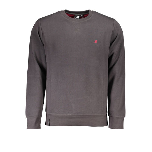 U.S. Grand Polo Grauer Baumwollpullover