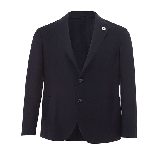 Elegante Lardini Jacke aus blauer Baumwolle