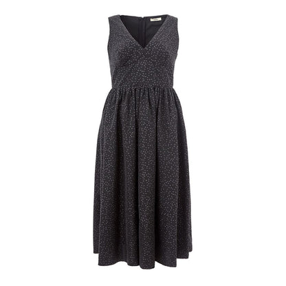 Lardini Elegantes schwarzes Polyethylen-Kleid