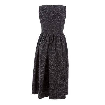 Lardini Elegantes schwarzes Polyethylen-Kleid