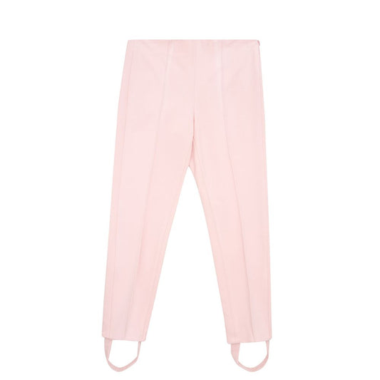 Lardini Elegante rosa Viskosehose für schicken Stil