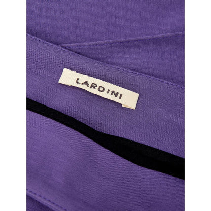 Lardini Elegante lila Viskose-Hose